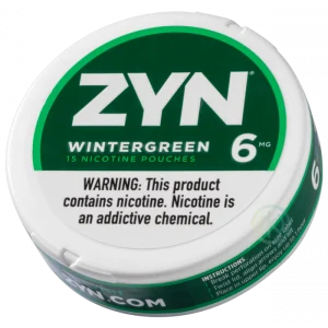 ZYN Wintergreen 6mg Nicotine Pouches