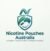 icotine Pouches Australia logo featuring a leaf and shield emblem for tobacco-free nicotine pouches.