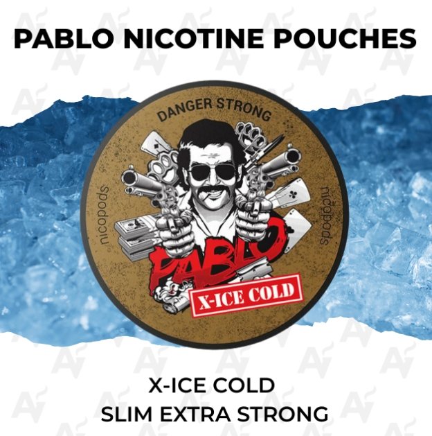 PABLO Nicotine Pouches Australia - X-Ice Cold 30mg Can of PABLO X-Ice Cold 30mg ultra strong nicotine pouches available online in Australia | pablo nicotine pouches australia x ice cold 30mg.jpg