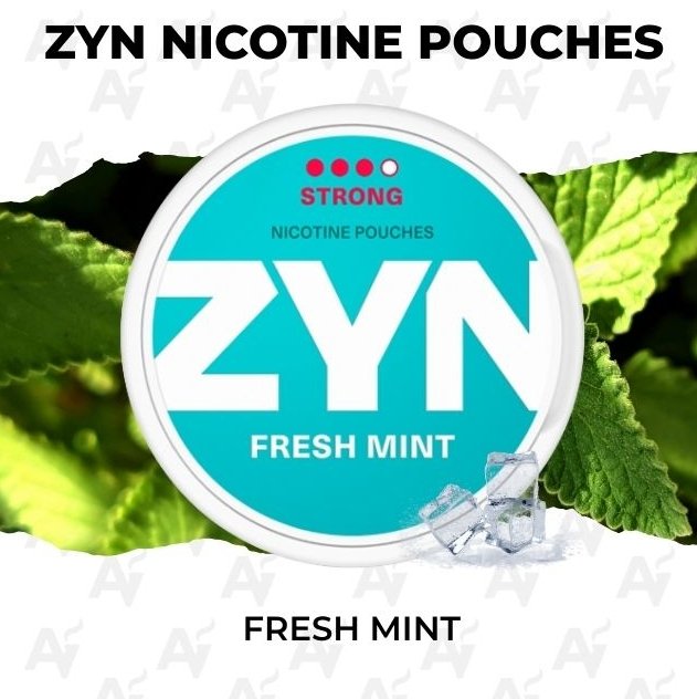 Zyn Nicotine Pouches Australia - Fresh Mint 14mg Can of Zyn Fresh Mint 14mg nicotine pouches available for purchase online in Australia | zyn nicotine pouches australia fresh mint 14mg.jpg