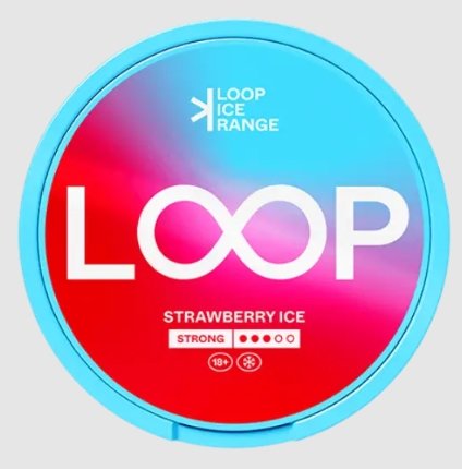 Buy LOOP Strawberry Ice 9.4mg | Loop Pouches Australia Shop buy loop strawberry ice australia