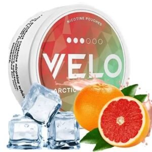 Can of VELO Arctic Grapefruit 17mg Extra Strong nicotine pouches Australia | buy velo arctic grapefruit 17mg