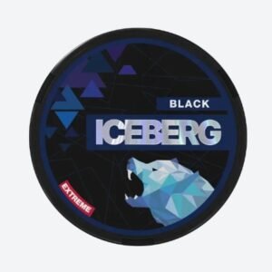 Can of Iceberg Extreme Black 35mg dark berry nicotine pouches Australia | iceberg extreme black 35mg can australia.jpg