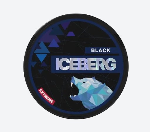 Iceberg Extreme Black 35mg Can Can of Iceberg Extreme Black 35mg dark berry nicotine pouches Australia | iceberg extreme black 35mg can australia.jpg
