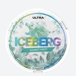 Can of Iceberg Ultra Sweet Mint 35mg nicotine pouches Australia| iceberg ultra sweet mint 35mg can australia.jpg