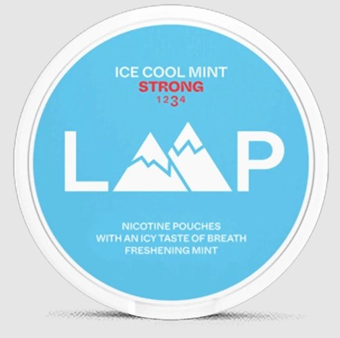 LOOP Pineapple Ice Strong 9.4mg Can Can of LOOP Pineapple Ice Strong 9.4mg all white nicotine pouches for Australian buyers |loop pineapple ice strong 9 4mg front.jpg