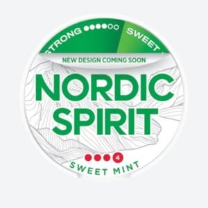 Can of Nordic Spirit Sweet Mint 6mg nicotine pouches