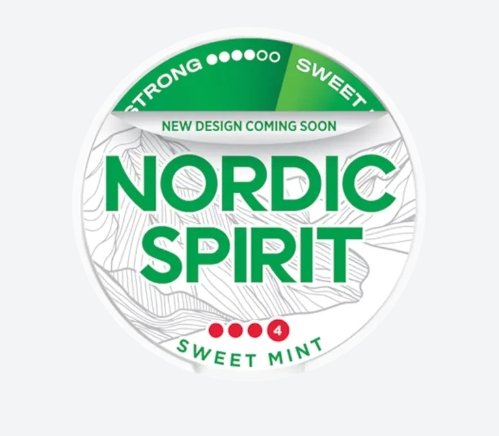 Nordic Spirit Sweet Mint 6mg Can Can of Nordic Spirit Sweet Mint 6mg nicotine pouches