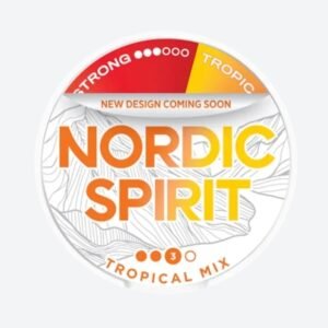 Can of Nordic Spirit Tropical Mix 6mg nicotine pouches for Australian buyers