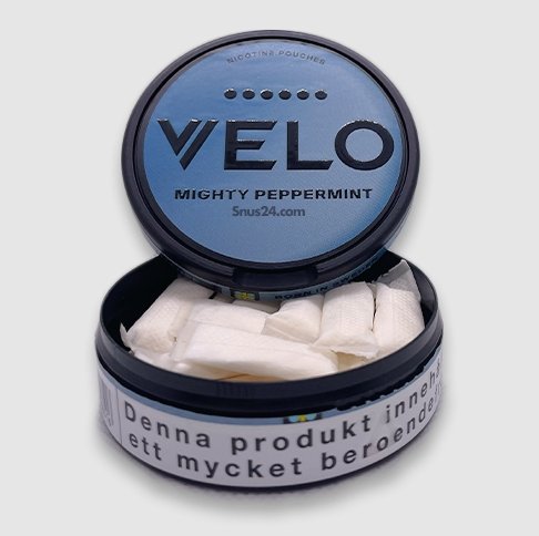 VELO Mighty Peppermint 20mg Pouches | velo mighty peppermint 20mg pouches display.jpg velo-mighty-peppermint-20mg-pouches-display.jpg| velo mighty peppermint 20mg pouches display.jpg| VELO Mighty Peppermint 20mg slim white nicotine pouches lined up