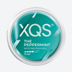 Can of XQS The Peppermint 10mg nicotine pouches for Australian consumers | xqs the peppermint 10mg can australia.jpg